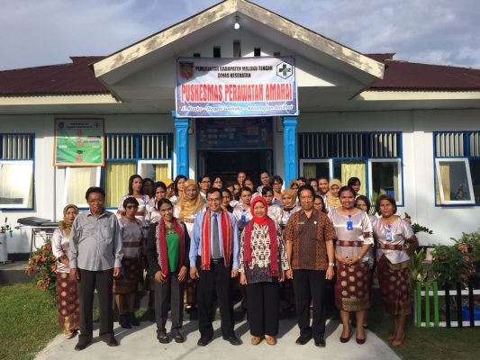 Tim Agreditasi Kemenkes RI Kunjungi Puskesmas Perawatan Amahai